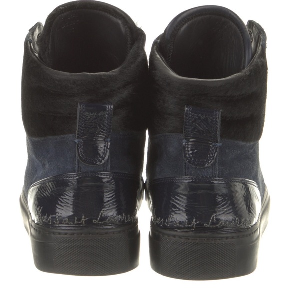 Authentic Yves Saint Laurent high top sneakers size 40 - Picture 5 of 6